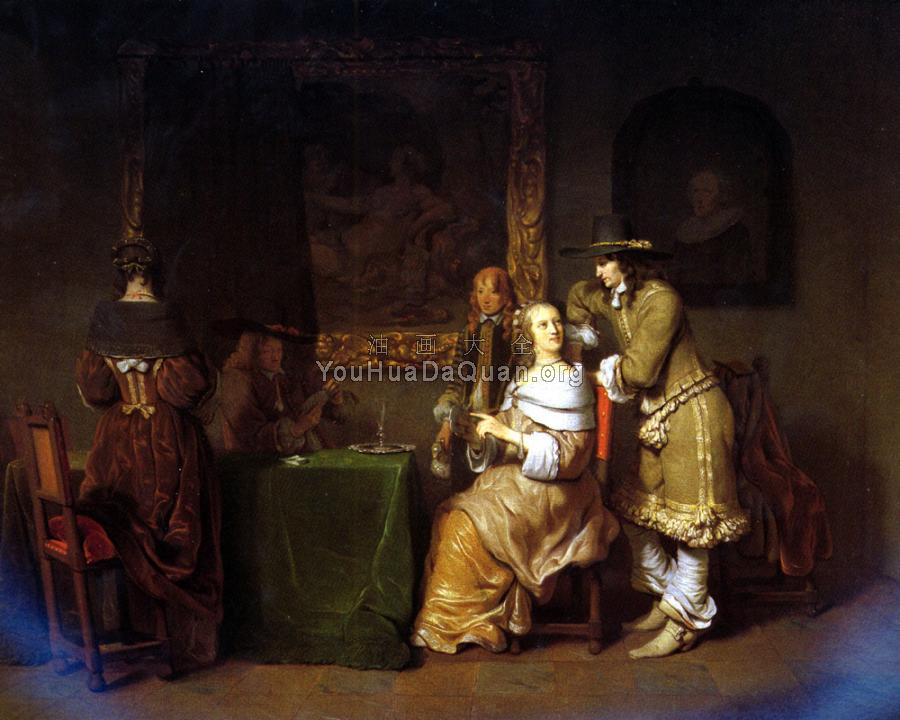 An Elegant Company Playing Cards - 赫布兰德·范·登·埃克豪特